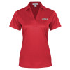 Thumbnail image for  Womens Red Performance Fine Jacquard Polo