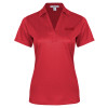 Thumbnail image for  Womens Red Performance Fine Jacquard Polo