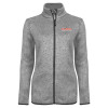 Thumbnail image for  Womens Grey Heather Fleece Jacket