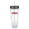 Thumbnail image for  Tritan Double Wall Tumbler w/Charcoal Top 26oz