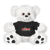 Thumbnail image for  Plush Big Paw 8 1/2 inch White Bear w/Black Shirt