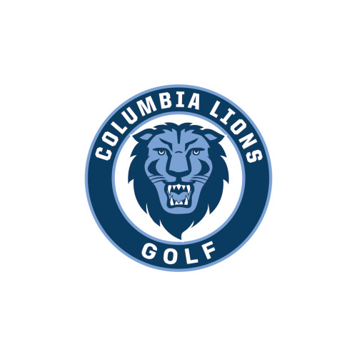 Medium Decal - Columbia Lions - Golf