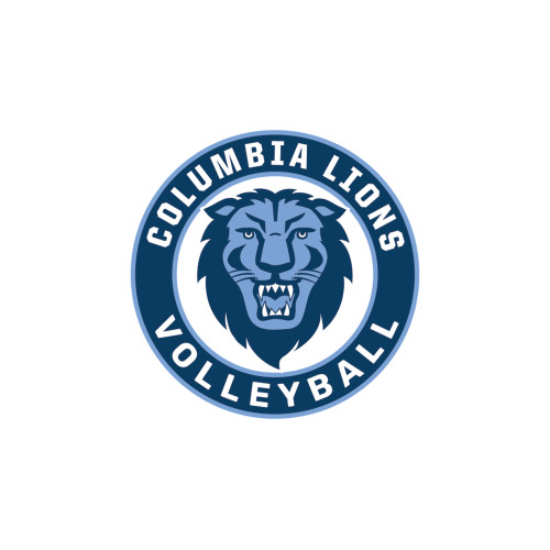  Medium Decal - Columbia Lions - Volleyball