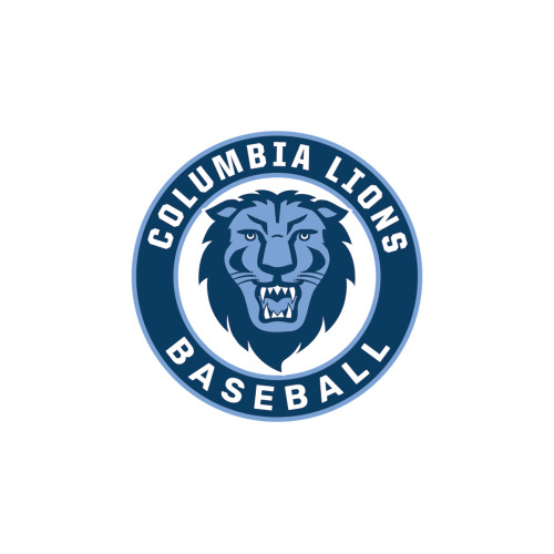  Medium Decal - Columbia Lions - Baseball