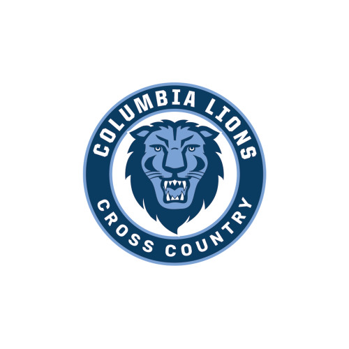  Medium Decal - Columbia Lions - Cross Country