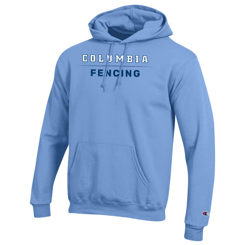  Champion Light Blue Hood - Columbia - Fencing