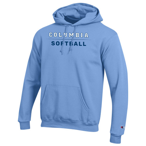  Champion Light Blue Hood - Columbia - Softball