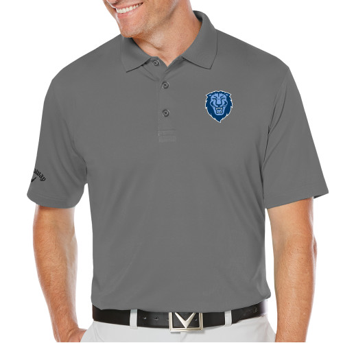  Callaway Steel Grey Opti Dri Chev Polo - Columbia Primary Spirit Mark