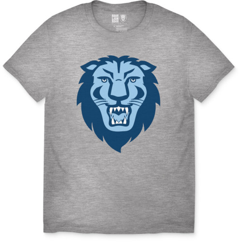  Youth Primary Logo Heather Grey Short Sleeve Tee