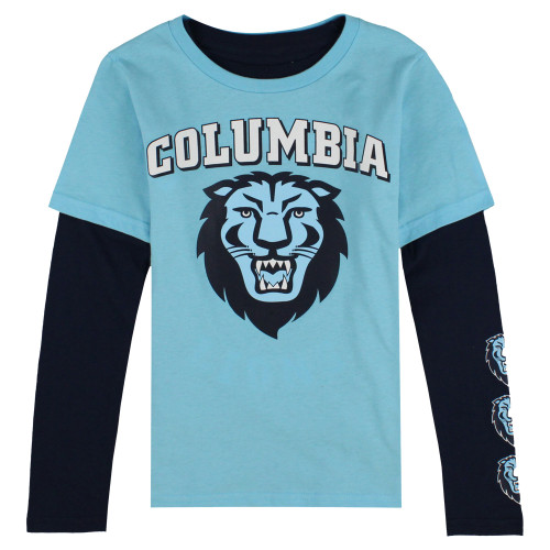  Youth For Love Of The Game Light Blue Long Sleeve Tee