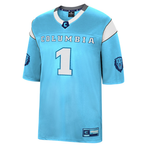  Youth Let Things Happen  Blue Football Jersey