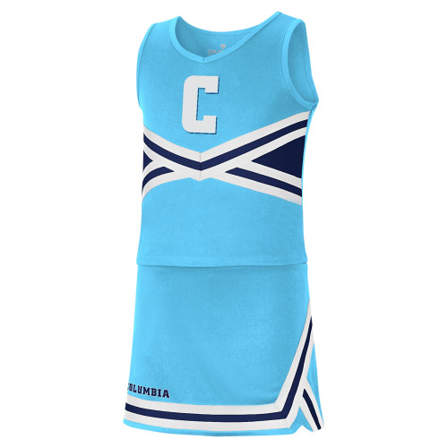  Youth Carousel  Blue Cheerleader Set