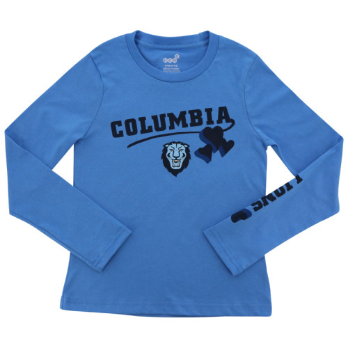  Youth Full Of Heart Light Blue Long Sleeve Tee