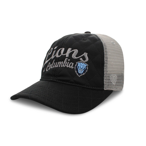  Womens Quilted Trucker Unstructured Hat