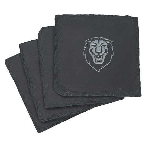  Slate Coaster Set - Columbia Primary Spirit Mark Engraved