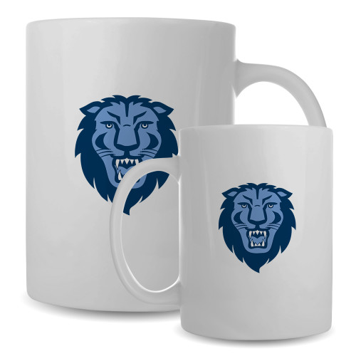  Full Color White Mug 15oz - Columbia Primary Spirit Mark