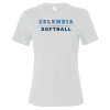 Thumbnail image for  Bella + Canvas Womens White Relaxed Cotton T Shirt