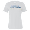 Thumbnail image for  Bella + Canvas Womens White Relaxed Cotton T Shirt