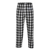 Thumbnail image for  Boxercraft Black/White Unisex Buffalo Flannel Pajama Pant
