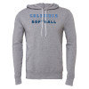 Thumbnail image for  Bella + Canvas Heather Grey Fleece Hood