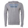 Thumbnail image for  Bella + Canvas Heather Grey Fleece Hood