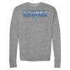 Thumbnail image for  Bella + Canvas Heather Grey Fleece Crew