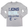 Thumbnail image for  Nike Womens Name Drop Over Rules/Baseball Light Blue Long Sleeve