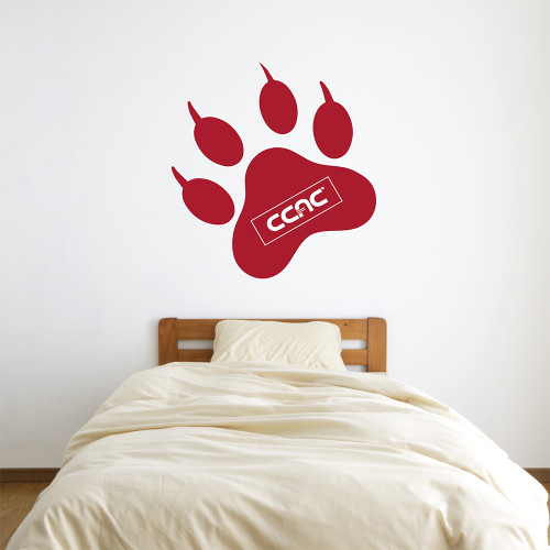 3 ft x 3 ft Fan WallSkinz-Paw Print