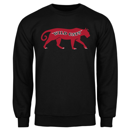 Black Fleece Crew-Wild Cat Body