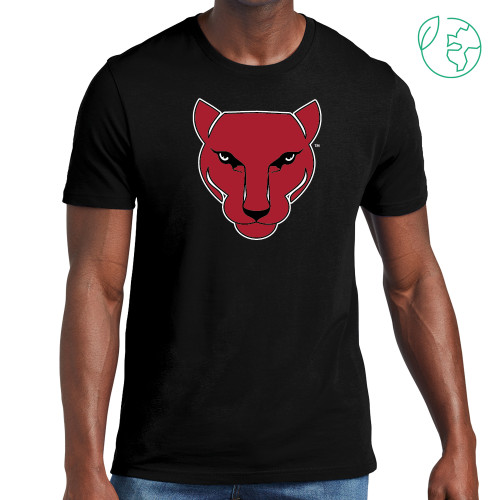 Allmade Black Organic Cotton Tee-Wild Cat Head