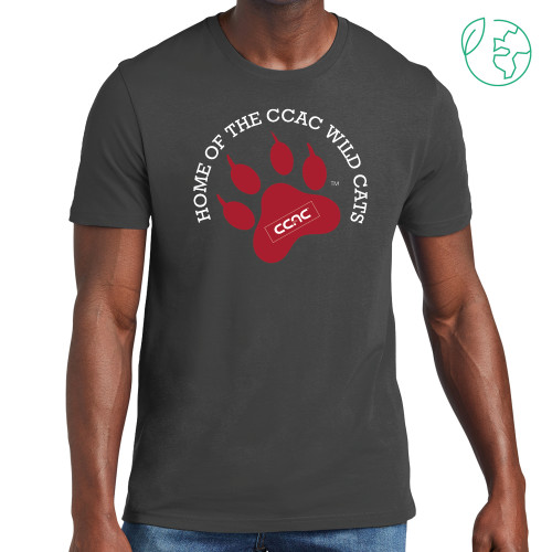 Allmade Dark Grey Organic Cotton Tee-Home of Paw