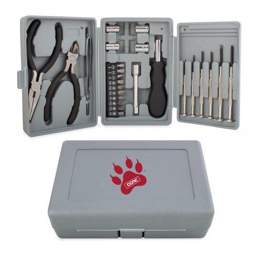 Compact 26 Piece Deluxe Tool Kit-Paw Print