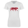 Thumbnail image for  Next Level Womens White Boyfriend Tee