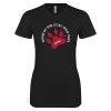 Thumbnail image for  Next Level Womens Black Boyfriend Tee
