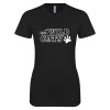 Thumbnail image for  Next Level Womens Black Boyfriend Tee