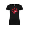 Thumbnail image for  Next Level Girls Black Fashion Fit T Shirt