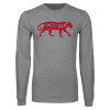 Thumbnail image for  Grey Long Sleeve T Shirt