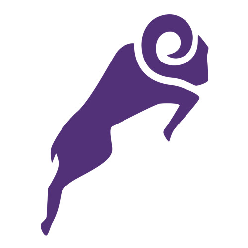  Large Decal - Athletic Ram