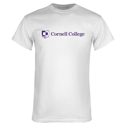 White T Shirt - Cornell College Logo