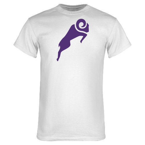  White T Shirt - Athletic Ram