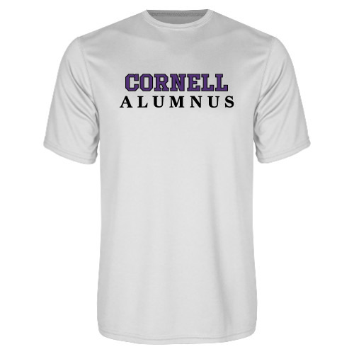  White Performance Tee - Alumni