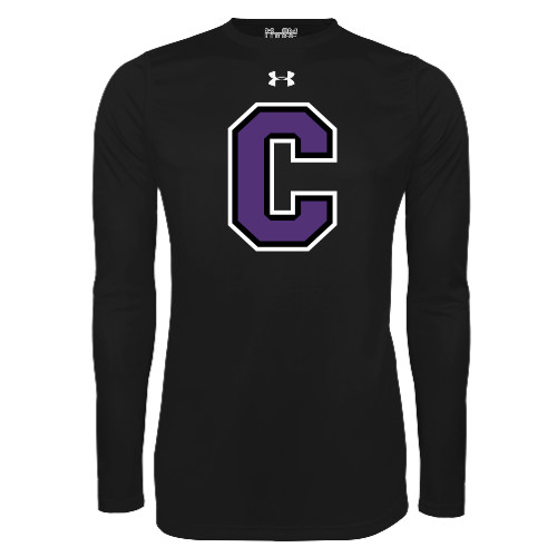  Under Armour Black Long Sleeve Tech Tee - Cornell C