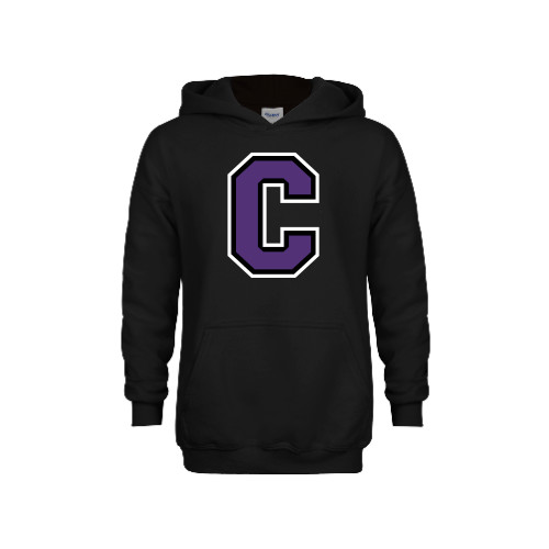  Youth Black Fleece Hoodie - Cornell C