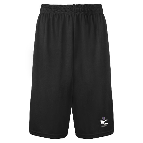  Black Performance Classic 9 Inch Short - Alumni Logo