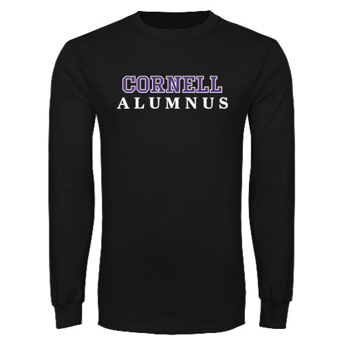  Black Long Sleeve T Shirt - Alumni