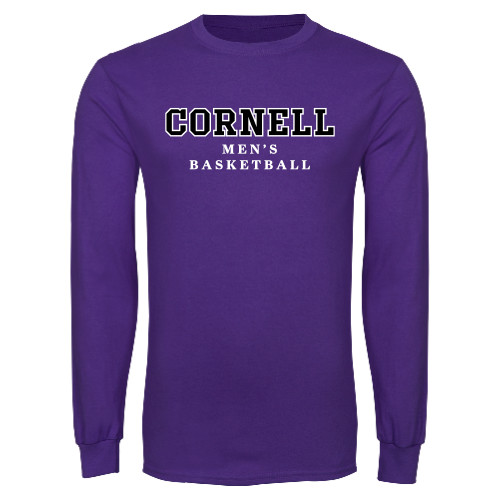  Purple Long Sleeve T Shirt - Mens Basketball