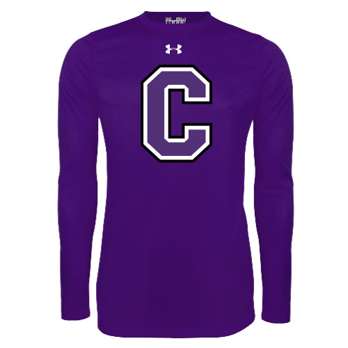  Under Armour Purple Long Sleeve Tech Tee - Cornell C