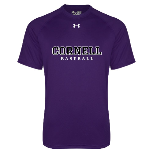  Under Armour Purple Tech Tee - Baseball