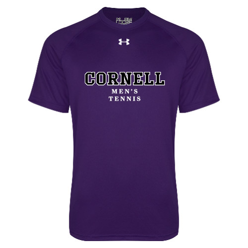 Under Armour Purple Tech Tee - Mens Tennis