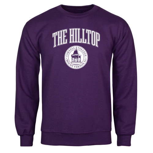  Purple Fleece Crew - The Hilltop